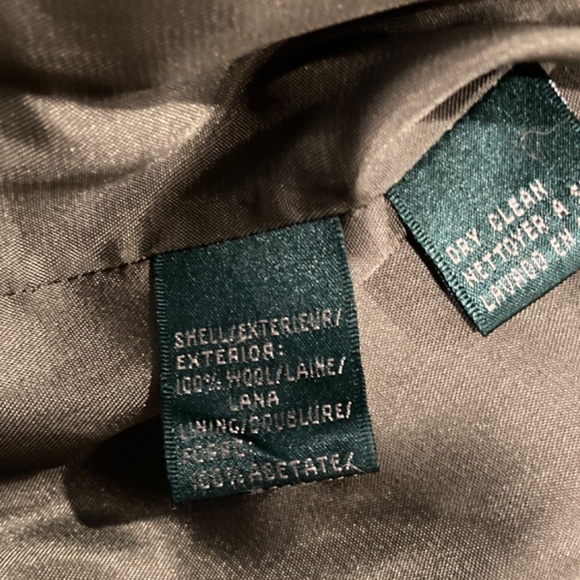 NWT Ralph Lauren Wool Tweed Equestrian Jacket / 6 - Picture 9 of 9